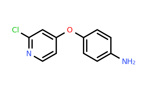 CAS 630125-70-1 | 4-(2-Chloro-pyridin-4-yloxy)-phenylamine