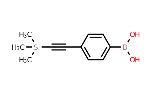 CAS 630127-51-4 | (4-[(Trimethylsilyl)ethynyl]phenyl)boronic acid