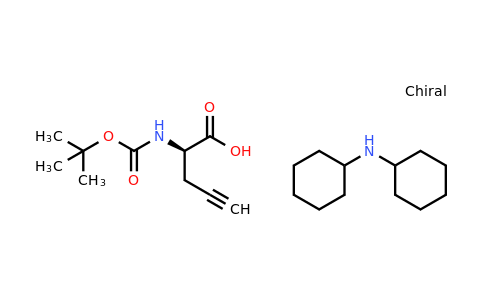 CAS 63039-47-4 | Dicyclohexylamine (R)-2-((tert-butoxycarbonyl)amino)pent-4-ynoate