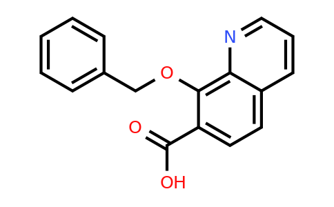 CAS 630414-70-9 | 8-(Benzyloxy)quinoline-7-carboxylic acid