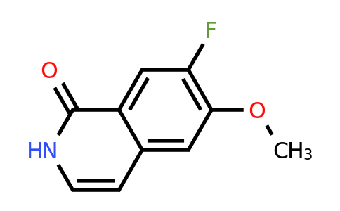 CAS 630422-98-9 | 7-fluoro-6-methoxyisoquinolin-1(2H)-one