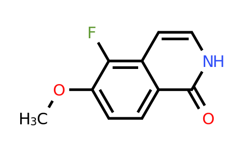 CAS 630423-29-9 | 5-fluoro-6-methoxyisoquinolin-1(2H)-one