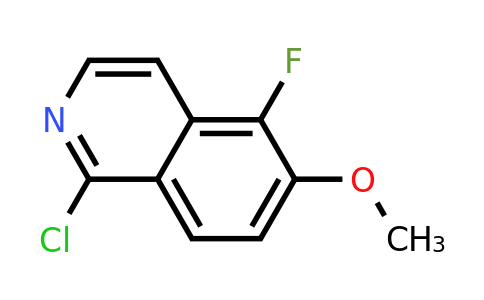 CAS 630423-30-2 | 1-chloro-5-fluoro-6-methoxyisoquinoline