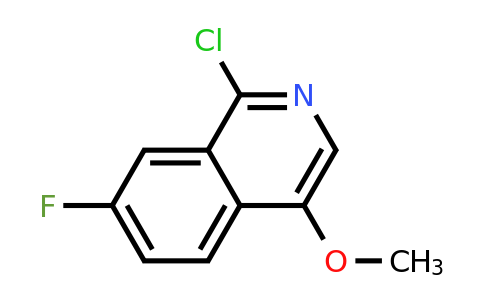 CAS 630423-46-0 | 1-chloro-7-fluoro-4-methoxyisoquinoline