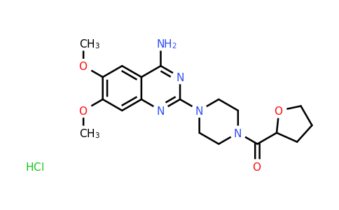 CAS 63074-08-8 | 6,7-dimethoxy-2-[4-(oxolane-2-carbonyl)piperazin-1-yl]quinazolin-4-amine hydrochloride
