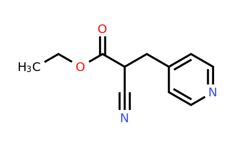 CAS 63080-73-9 | ethyl 2-cyano-3-(pyridin-4-yl)propanoate