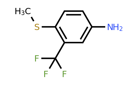 CAS 63094-56-4 | 4-(Methylthio)-3-(trifluoromethyl)aniline