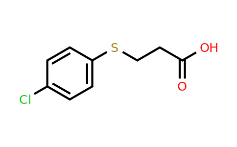 CAS 6310-27-6 | 3-[(4-chlorophenyl)sulfanyl]propanoic acid