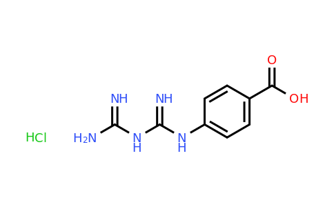 CAS 63101-32-6 | 4-[(carbamimidamidomethanimidoyl)amino]benzoic acid hydrochloride