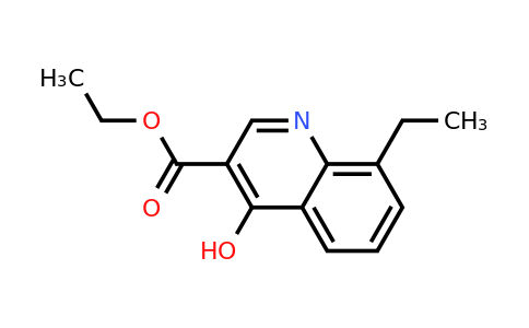 CAS 63136-14-1 | 8-Ethyl-4-hydroxyquinoline-3-carboxylic acid ethyl ester