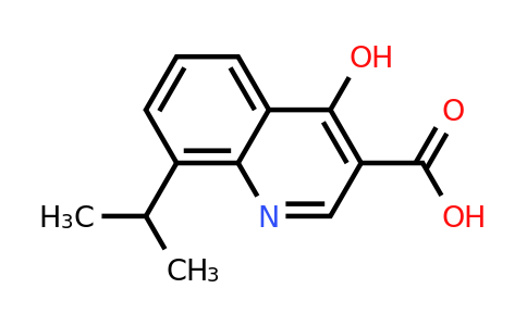 CAS 63136-17-4 | 4-Hydroxy-8-isopropylquinoline-3-carboxylic acid