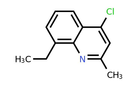 CAS 63136-24-3 | 4-Chloro-8-ethyl-2-methylquinoline