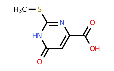 CAS 6314-14-3 | 2-(methylsulfanyl)-6-oxo-1,6-dihydropyrimidine-4-carboxylic acid
