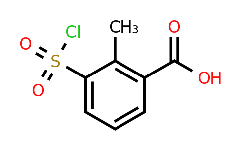 CAS 631416-27-8 | 3-(chlorosulfonyl)-2-methylbenzoic acid