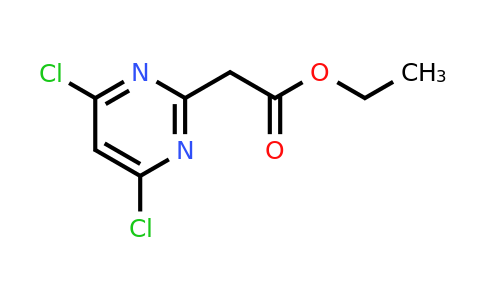 CAS 63155-10-2 | Ethyl 2-(4,6-dichloropyrimidin-2-yl)acetate