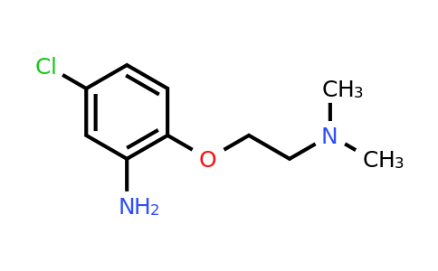 CAS 631862-75-4 | 5-Chloro-2-(2-(dimethylamino)ethoxy)aniline