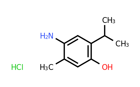 CAS 6321-11-5 | 4-amino-5-methyl-2-(propan-2-yl)phenol hydrochloride