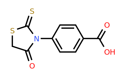 CAS 6322-60-7 | 4-(4-oxo-2-sulfanylidene-1,3-thiazolidin-3-yl)benzoic acid