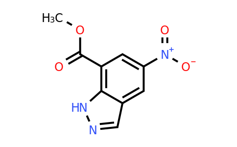 CAS 632291-85-1 | 5-Nitro-1H-indazole-7-carboxylic acid methyl ester
