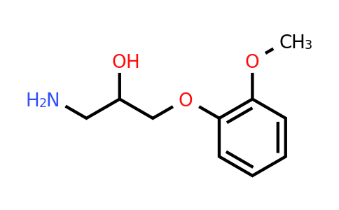 CAS 63257-76-1 | 1-Amino-3-(2-methoxyphenoxy)propan-2-ol