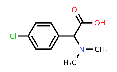 CAS 6327-71-5 | 2-(4-chlorophenyl)-2-(dimethylamino)acetic acid