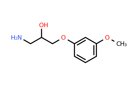CAS 63273-69-8 | 1-Amino-3-(3-methoxyphenoxy)propan-2-ol