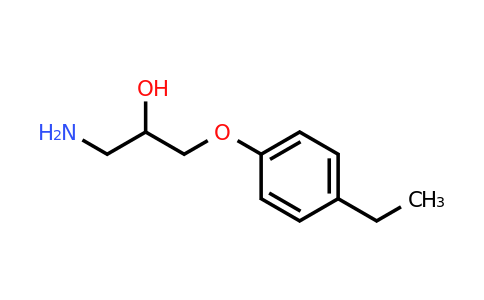 CAS 63273-71-2 | 1-Amino-3-(4-ethylphenoxy)propan-2-ol