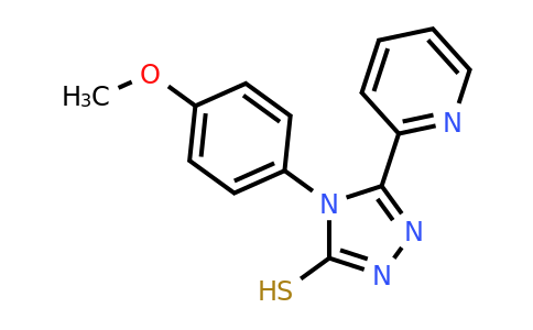 CAS 63279-73-2 | 4-(4-methoxyphenyl)-5-(pyridin-2-yl)-4H-1,2,4-triazole-3-thiol