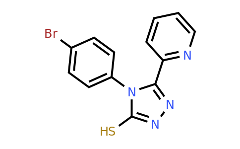 CAS 63279-74-3 | 4-(4-bromophenyl)-5-(pyridin-2-yl)-4H-1,2,4-triazole-3-thiol