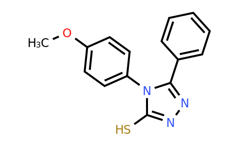 CAS 63279-75-4 | 4-(4-methoxyphenyl)-5-phenyl-4H-1,2,4-triazole-3-thiol