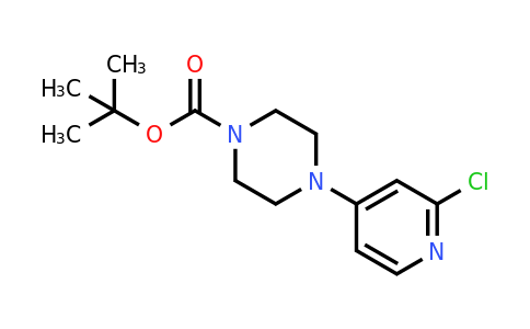 CAS 633283-63-3 | 4-(2-Chloro-4-pyridinyl)-1-piperazinecarboxylic acid 1,1-dimethylethyl ester