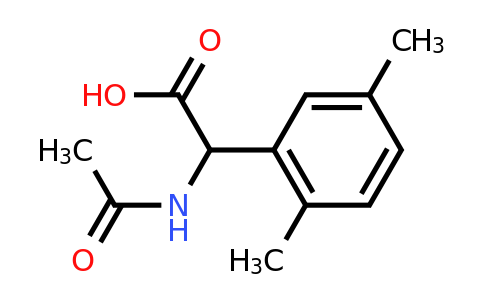 CAS 63329-14-6 | 2-acetamido-2-(2,5-dimethylphenyl)acetic acid