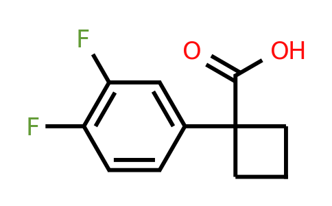 CAS 633317-58-5 | 1-(3,4-Difluorophenyl)cyclobutanecarboxylic acid