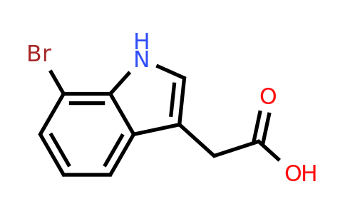 2-(7-Bromo-1H-indol-3-yl)acetic acid
