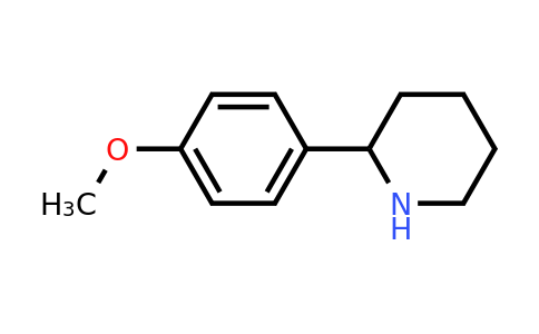 CAS 63359-20-6 | 2-(4-Methoxyphenyl)Piperidine