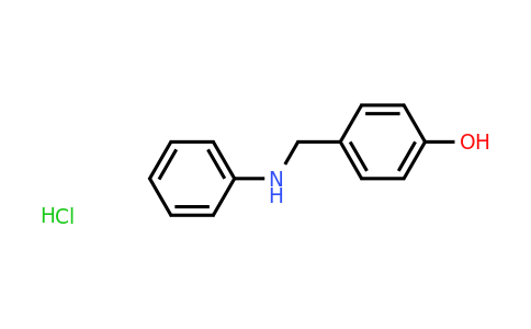 CAS 6337-84-4 | 4-[(Phenylamino)methyl]phenol hydrochloride