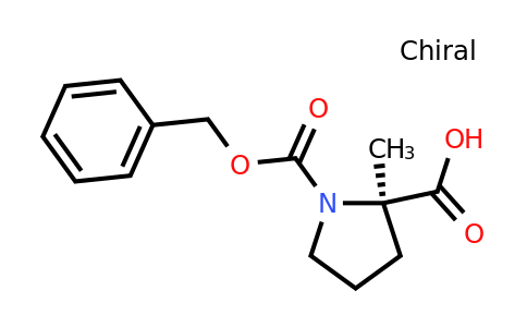 CAS 63399-74-6 | (2R)-1-Cbz-2-methylpyrrolidine-2-carboxylic acid