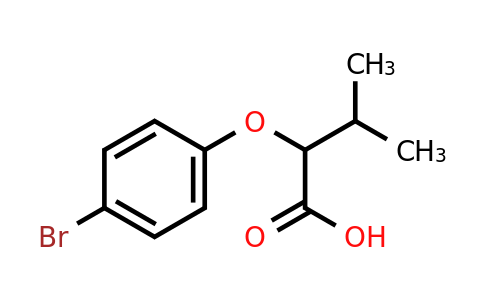 CAS 63403-28-1 | 2-(4-Bromophenoxy)-3-methylbutanoic acid