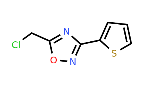 CAS 63417-81-2 | 5-(chloromethyl)-3-(thiophen-2-yl)-1,2,4-oxadiazole