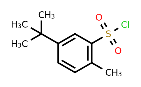 CAS 63452-62-0 | 5-tert-butyl-2-methylbenzene-1-sulfonyl chloride