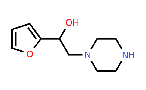 CAS 634559-51-6 | 1-(Furan-2-yl)-2-(piperazin-1-yl)ethan-1-ol