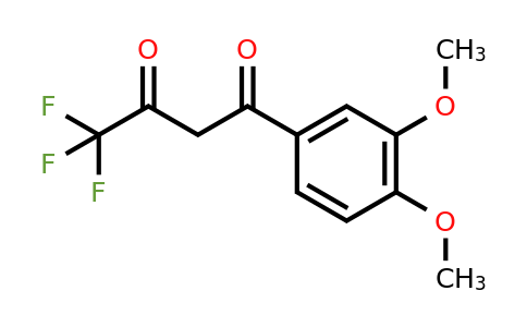 CAS 63458-98-0 | 1-(3,4-Dimethoxybenzoyl)-3,3,3-trifluoroacetone