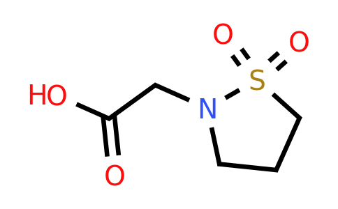 CAS 63459-24-5 | 2-(1,1-Dioxo-1,2-thiazolidin-2-yl)acetic acid