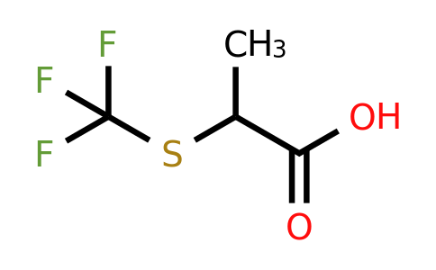 CAS 63471-78-3 | 2-[(Trifluoromethyl)sulfanyl]propanoic acid