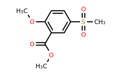 CAS 63484-12-8 | Methyl 2-methoxy-5-(methylsulfonyl)benzoate