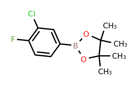 CAS 635305-46-3 | 2-(3-Chloro-4-fluorophenyl)-4,4,5,5-tetramethyl-1,3,2-dioxaborolane