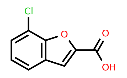 CAS 63558-84-9 | 7-chloro-1-benzofuran-2-carboxylic acid