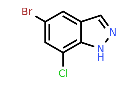 CAS 635712-44-6 | 5-Bromo-7-chloro-1H-indazole