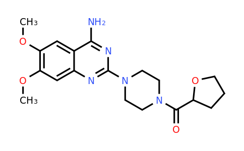 CAS 63590-64-7 | 6,7-dimethoxy-2-[4-(oxolane-2-carbonyl)piperazin-1-yl]quinazolin-4-amine