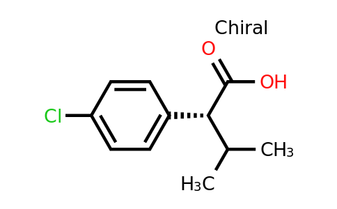 CAS 63640-09-5 | (R)-2-(4-Chloro-phenyl)-3-methyl-butyric acid
